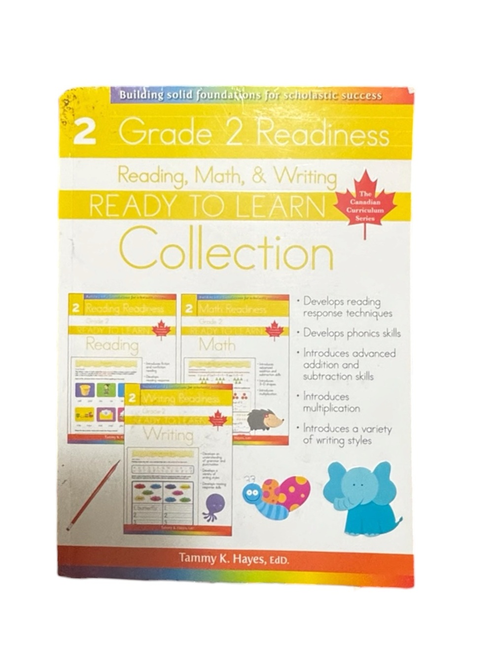 KIDS Grade 2 Readiness Ready to Learn Collection - Yellow/White